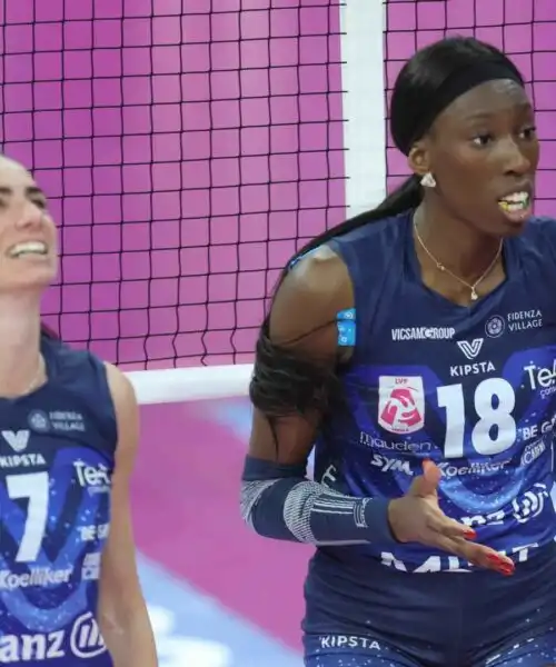 Paola Egonu e compagne al lavoro per la finale di Champions