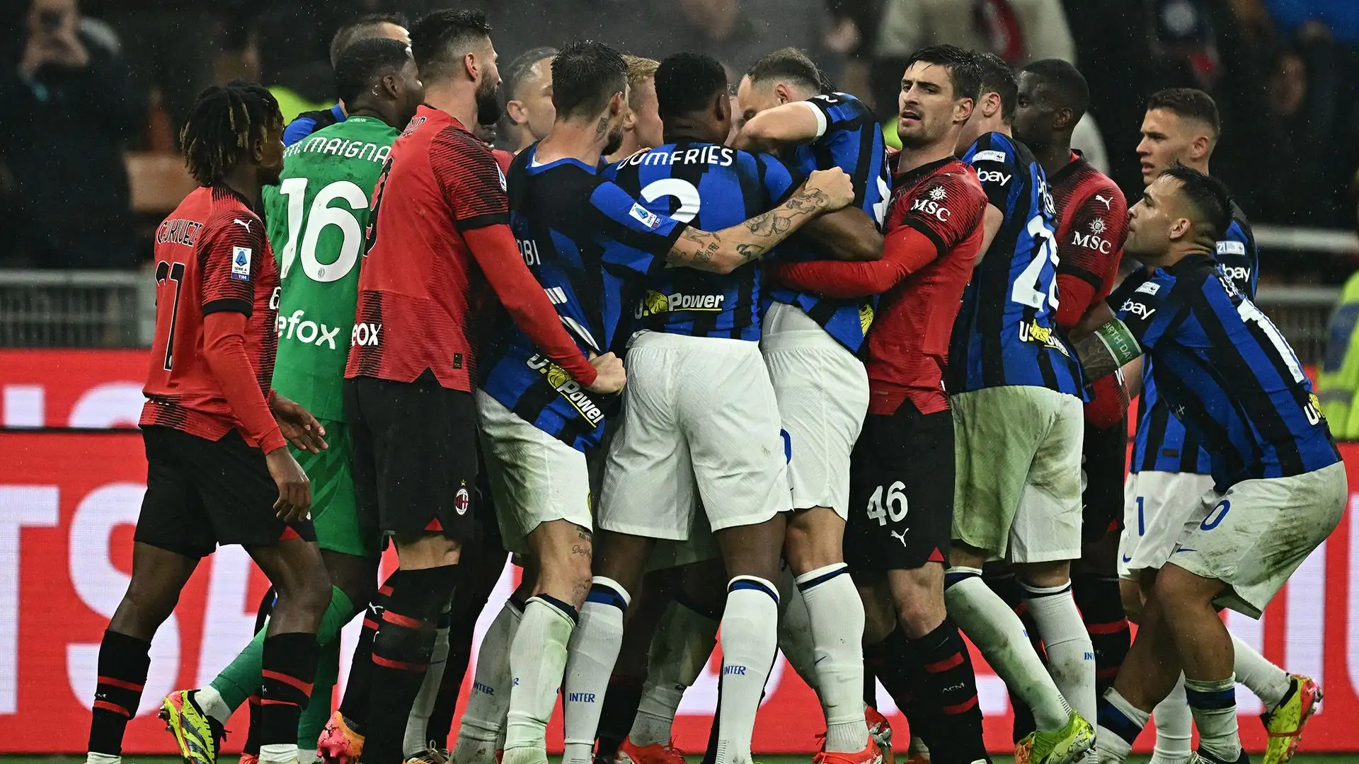 Momenti di grande tensione per la posta in palio