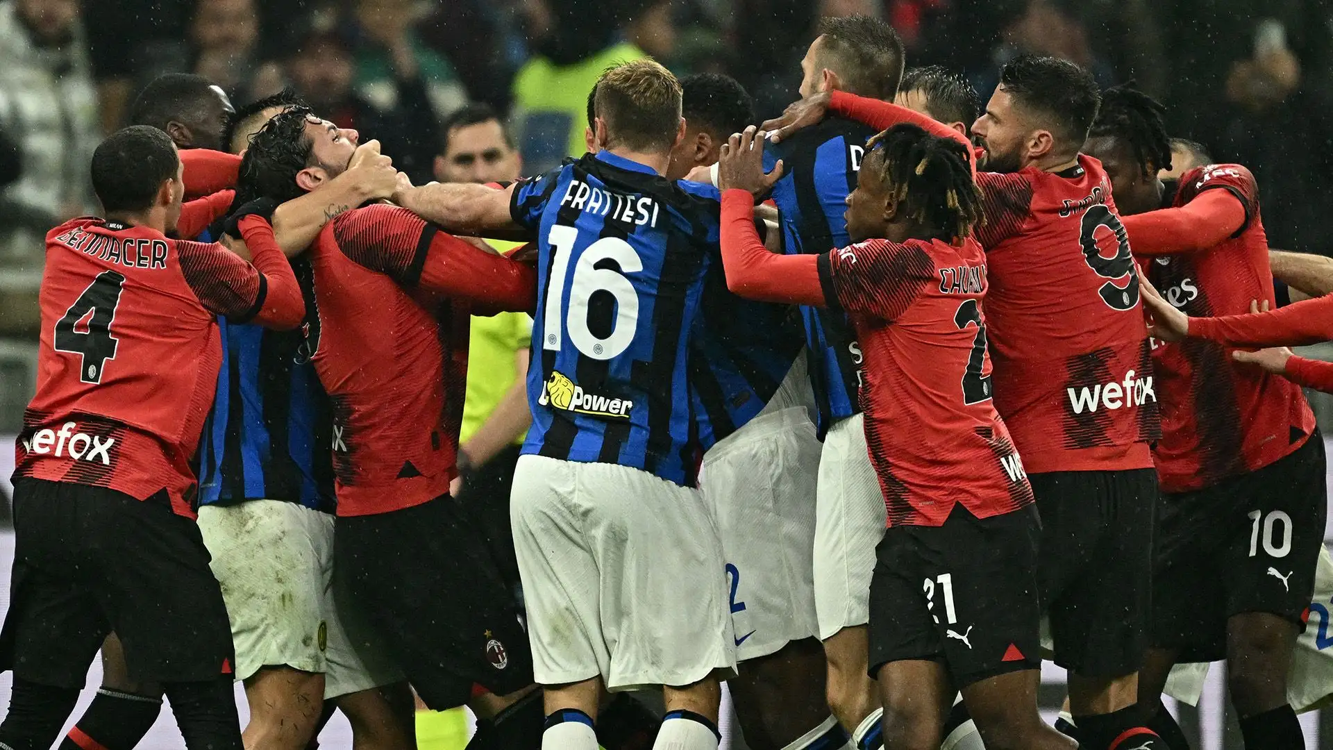 I due giocatori sono stati entrambi espulsi
