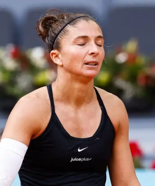 WTA 1000 Madrid, Sara Errani travolta da Beatriz Haddad Maia