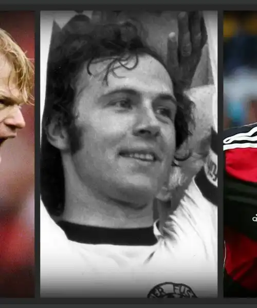 I 10 migliori calciatori tedeschi della storia: classifica in foto