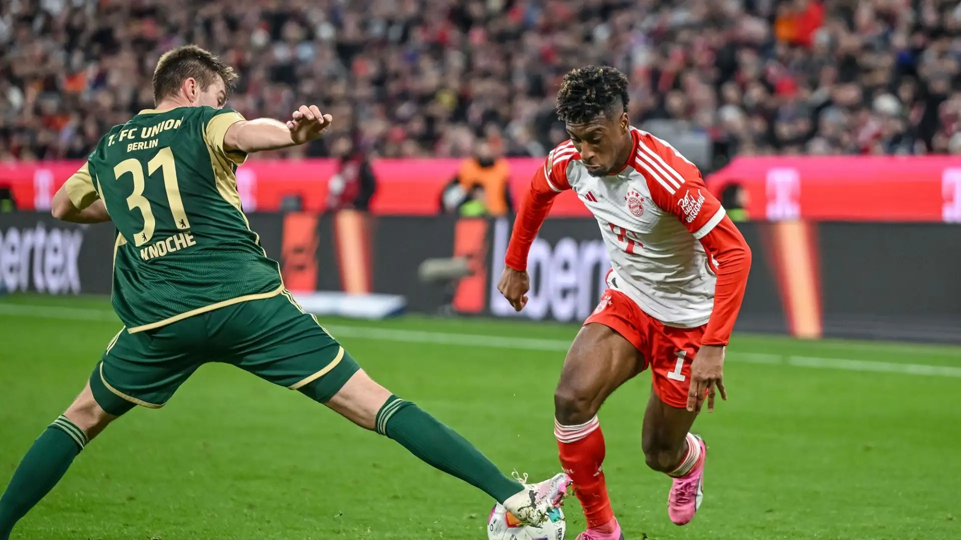 Coman ha giocato nell'ultima stagione 26 partite tra campionato e coppe, andando a segno cinque volte