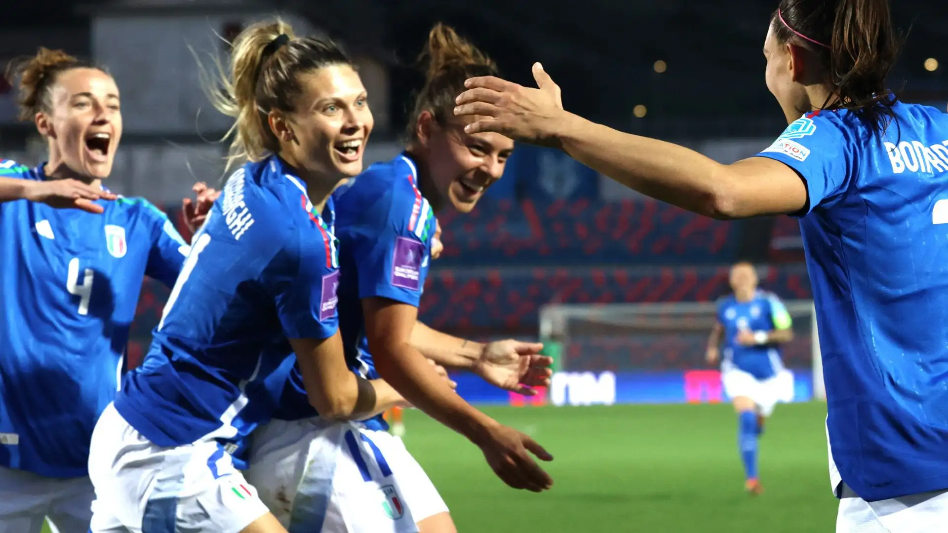 Per la Giacinti ventiseiesimo centro in Nazionale