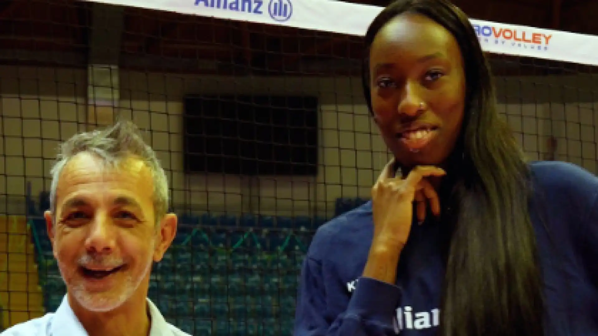 Le giocatrici dell'Allianz Vero Volley Milano hanno provato a rispondere alle domande di Luca Abbrescia, l'inviato del Milanese Imbruttito.