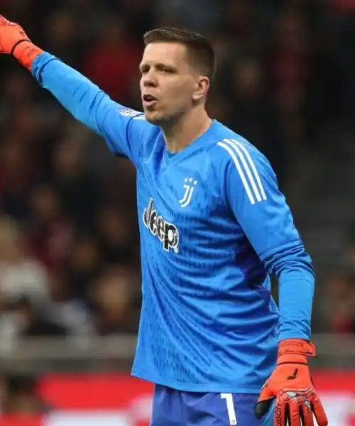 Juventus, Wojciech Szczesny operato al naso