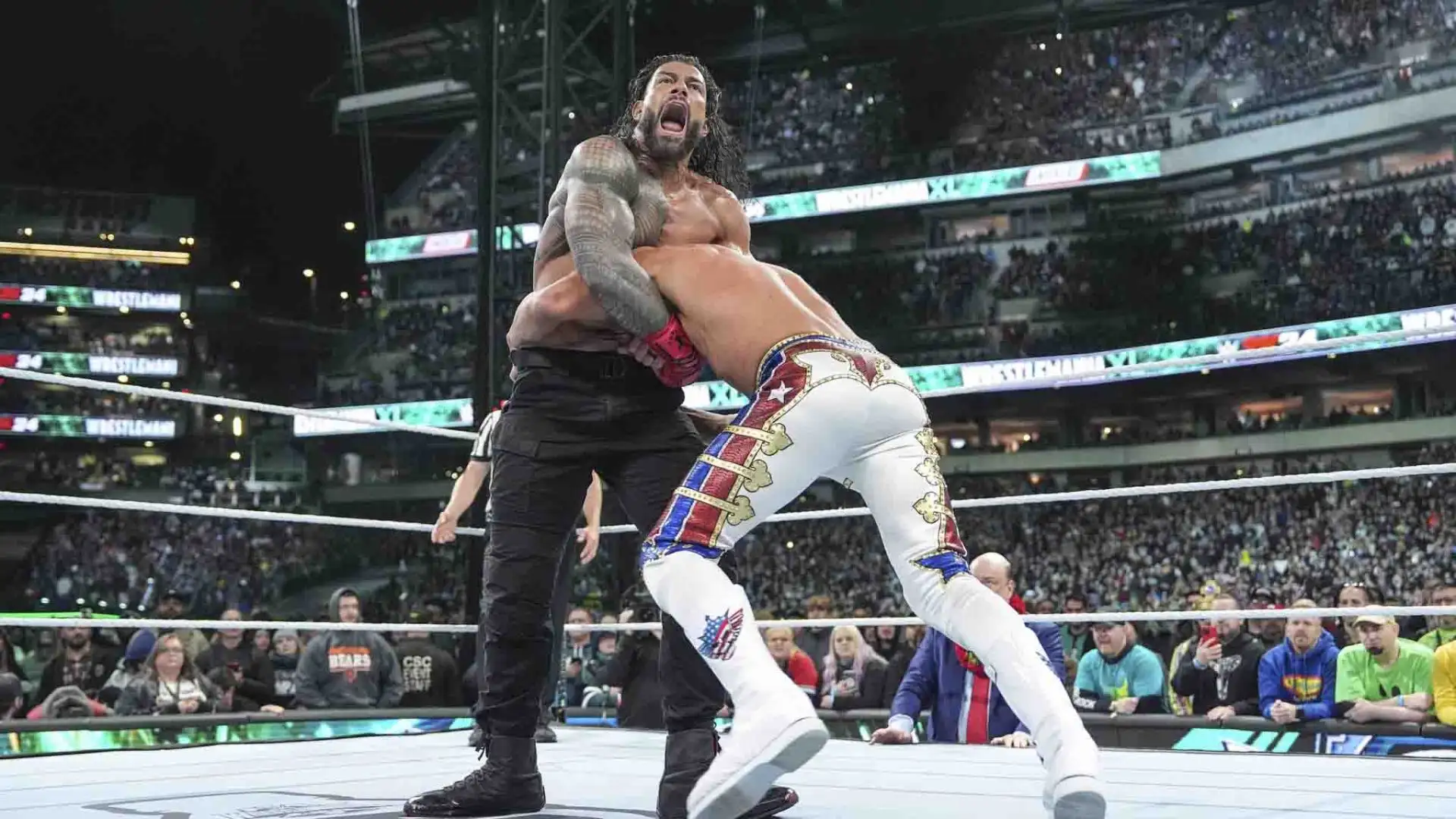 Reigns sembrava poter avere ancora la meglio come l'anno scorso.