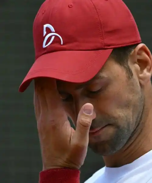 Novak Djokovic non esclude che sia colpa della borraccia
