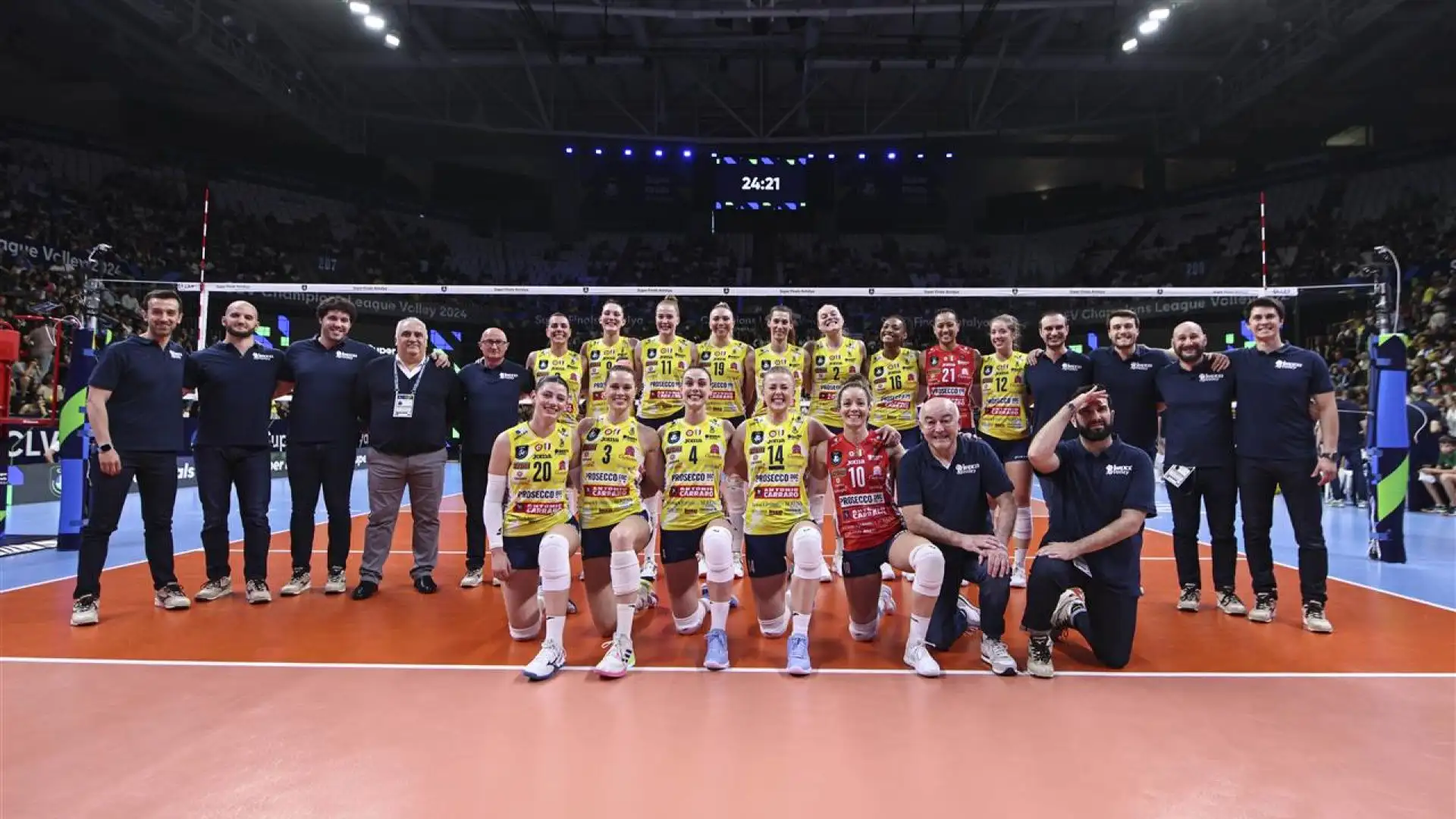 Conegliano ha salutato le americane ma non ha certo deciso di smettere di vincere.