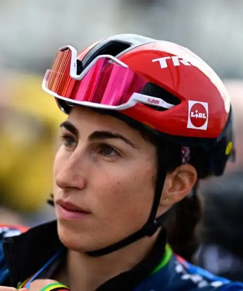 Alla Vuelta a Burgos femminile bruttissima caduta di Elisa Balsamo