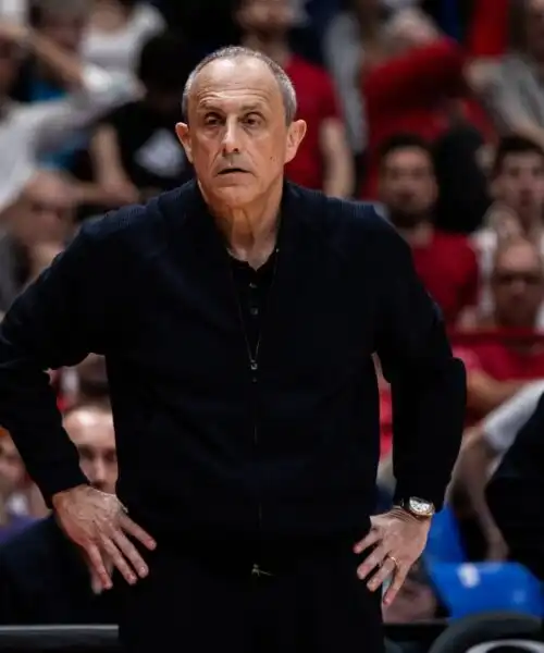 Ettore Messina si gode il pari con Trento