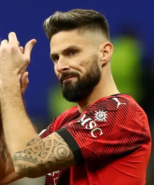 Olivier Giroud lascia il Milan: ora è ufficiale