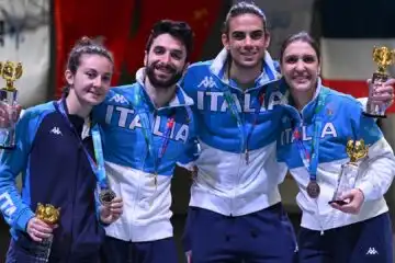 Italia protagonista anche ad Hong Kong: quattro medaglie nel fioretto