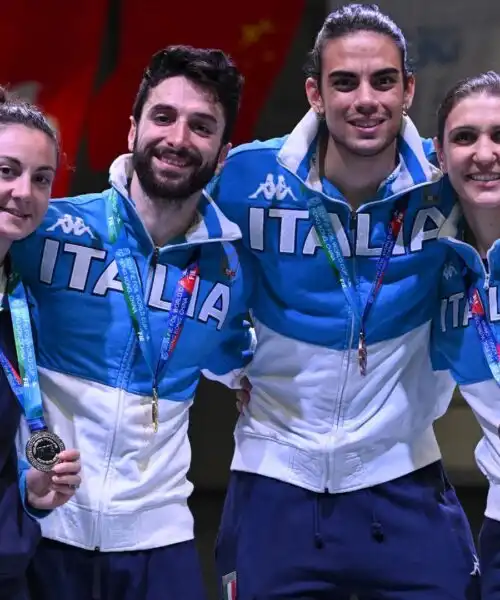 Italia protagonista anche ad Hong Kong: quattro medaglie nel fioretto