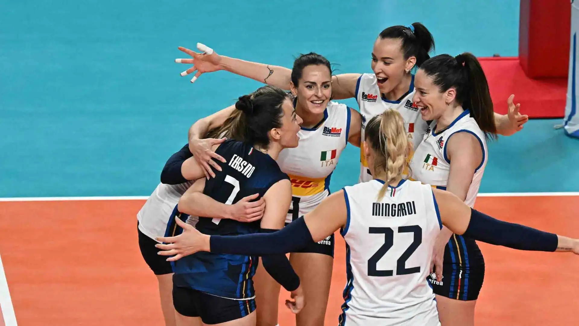 La nuova formula dei tornei di pallavolo di Parigi 2024 prevede la suddivisione delle dodici partecipanti in tre Pool. 