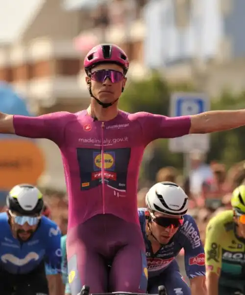 Giro d’Italia: Jonathan Milan concede il bis a Francavilla al Mare