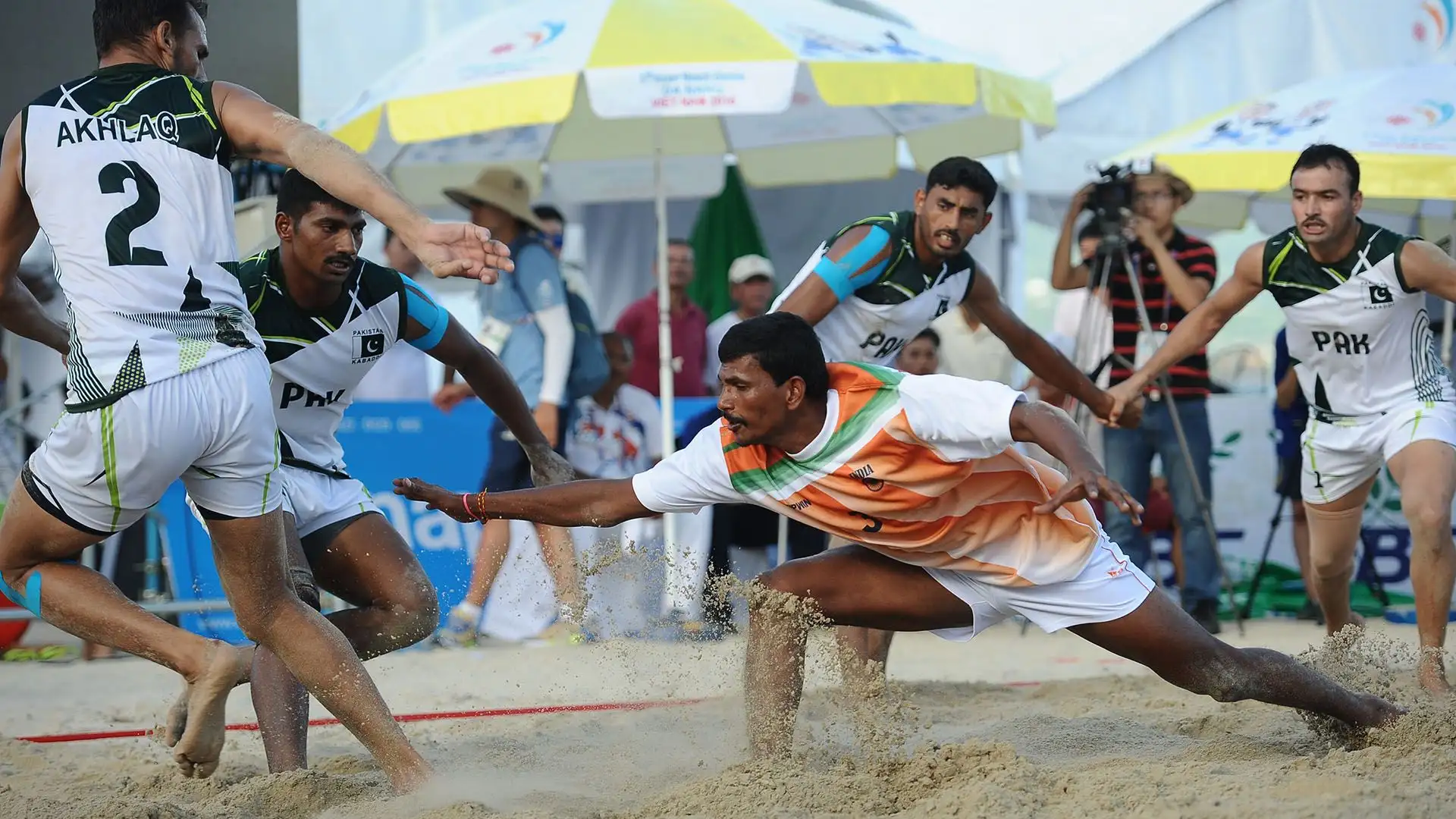 Il kabaddi è il gioco nazionale in Bangladesh, Nepal, India, Malesia e Indonesia
