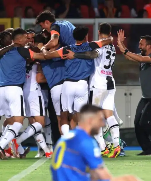 Colpo salvezza dell’Udinese a Lecce: prima gioia per Fabio Cannavaro
