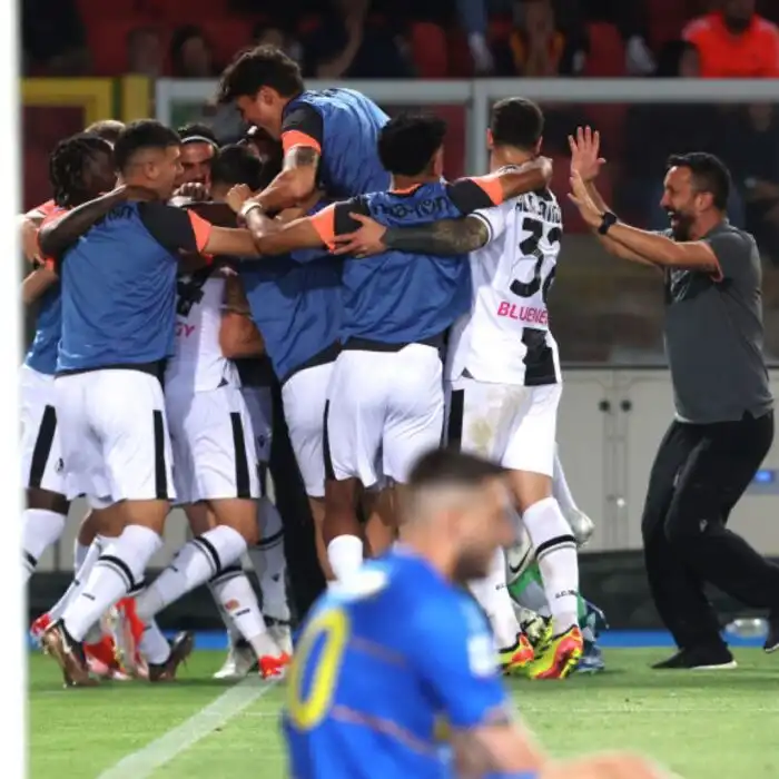 Colpo salvezza dell’Udinese a Lecce: prima gioia per Fabio Cannavaro