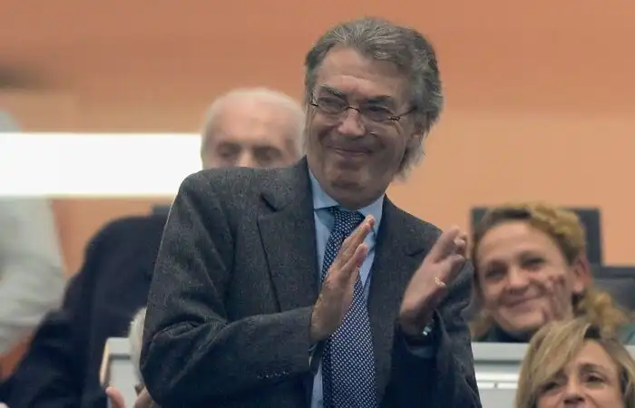 Scintille Juve-Inter, Massimo Moratti replica a Cristiano Giuntoli