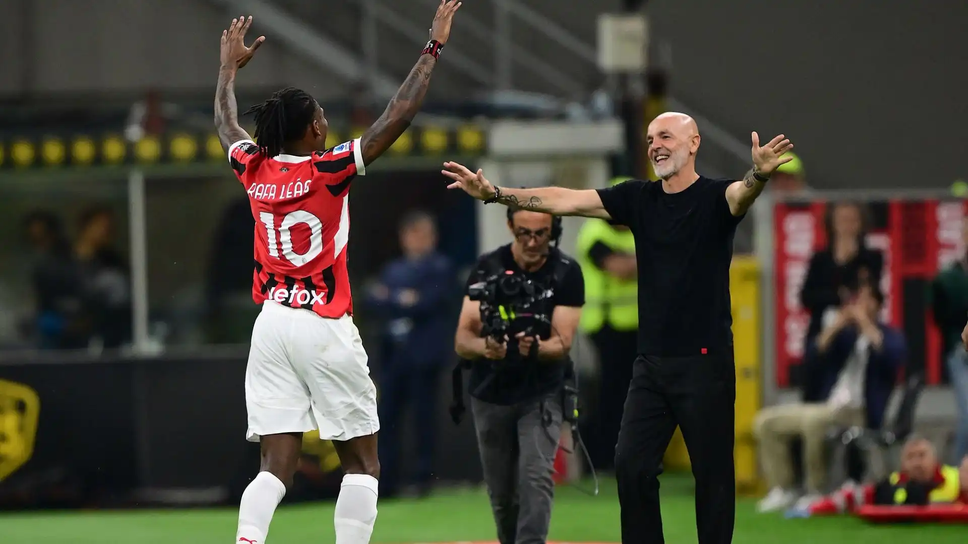 Serata di grandi emozioni per Stefano Pioli e per il Milan