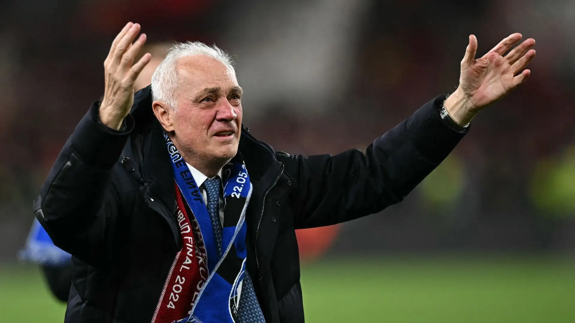 Il presidente Percassi è scoppiato in lacrime a fine partita