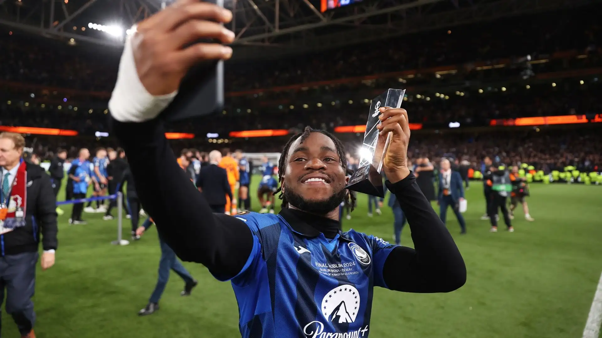 Lookman è stato il migliore in campo, con una splendida tripletta