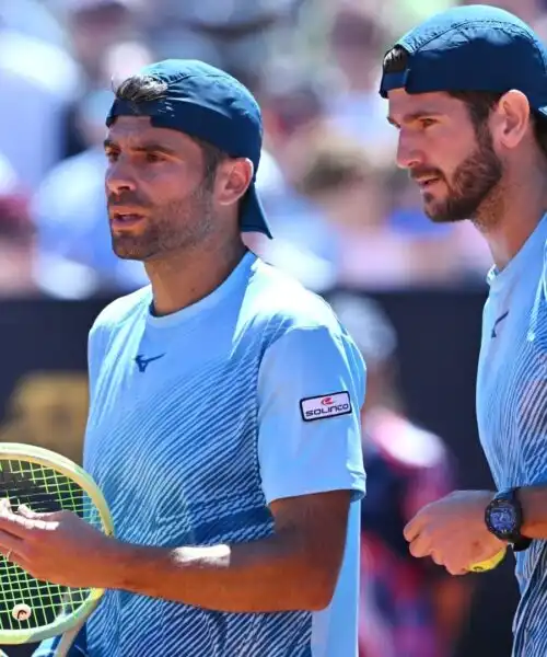 Andrea Vavassori e Simone Bolelli volano di forza in semifinale a Roma