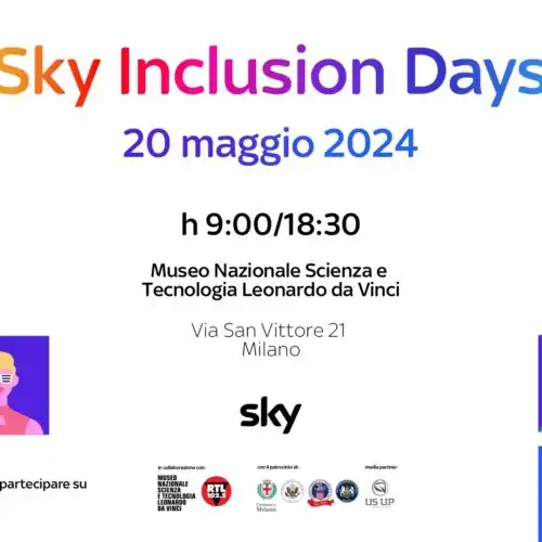 Torna l’appuntamento con Sky Inclusion Days