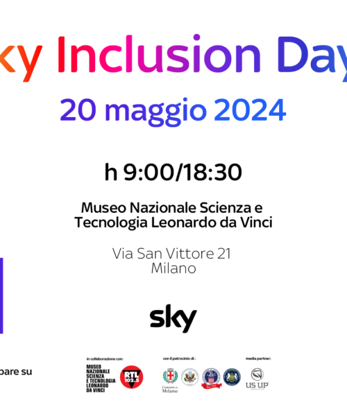 Sky Inclusion Days, grandi ospiti a Milano