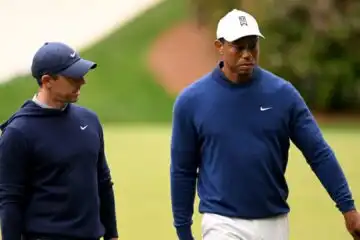 C’è tensione tra Tiger Woods e Rory McIlroy