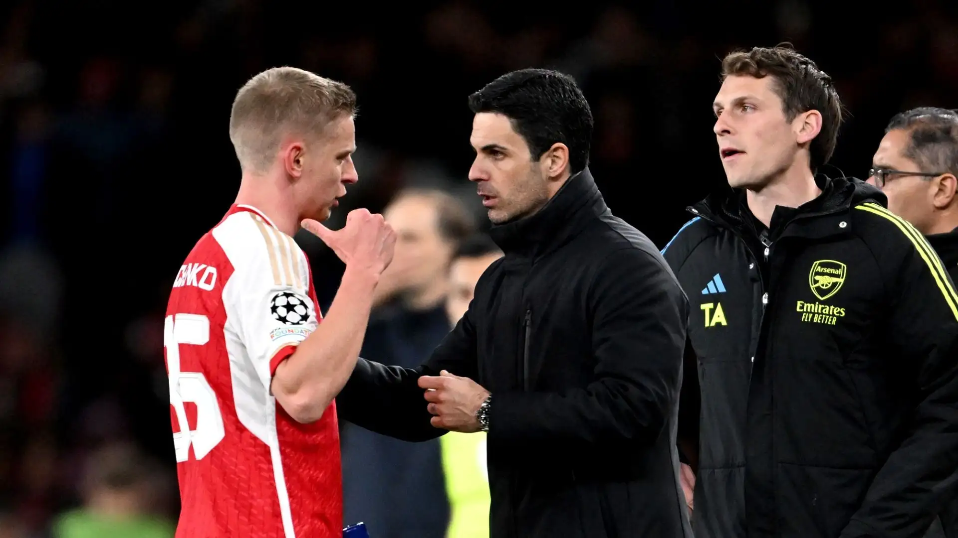 Zinchenko è stato frenato da alcuni infortuni in questa stagione e non è più la prima scelta per il tecnico dell'Arsenal Arteta