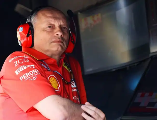 Ferrari, Frederic Vasseur sorpassa Adrian Newey