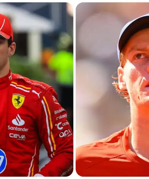 Charles Leclerc svela un retroscena sul concittadino Jannik Sinner
