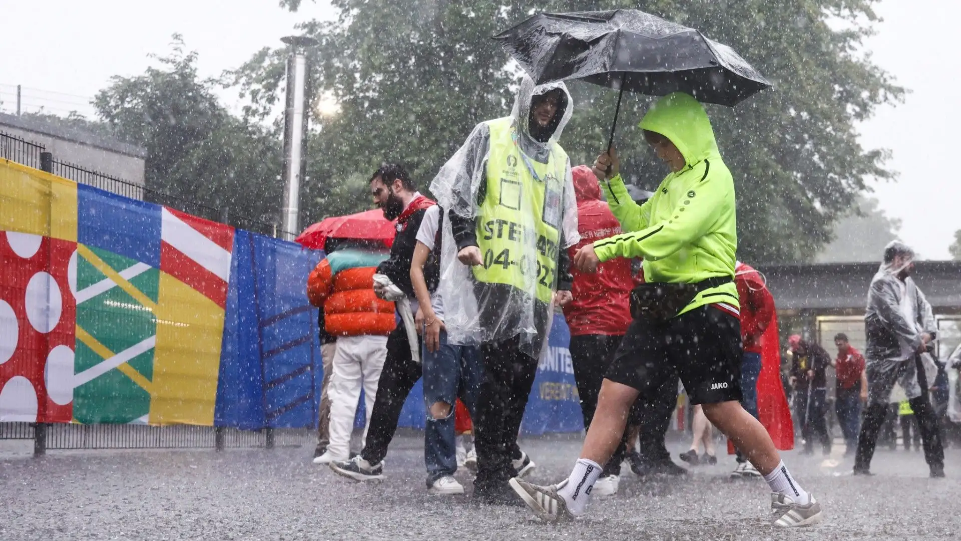 Clima tutt'altro che estivo in Germania