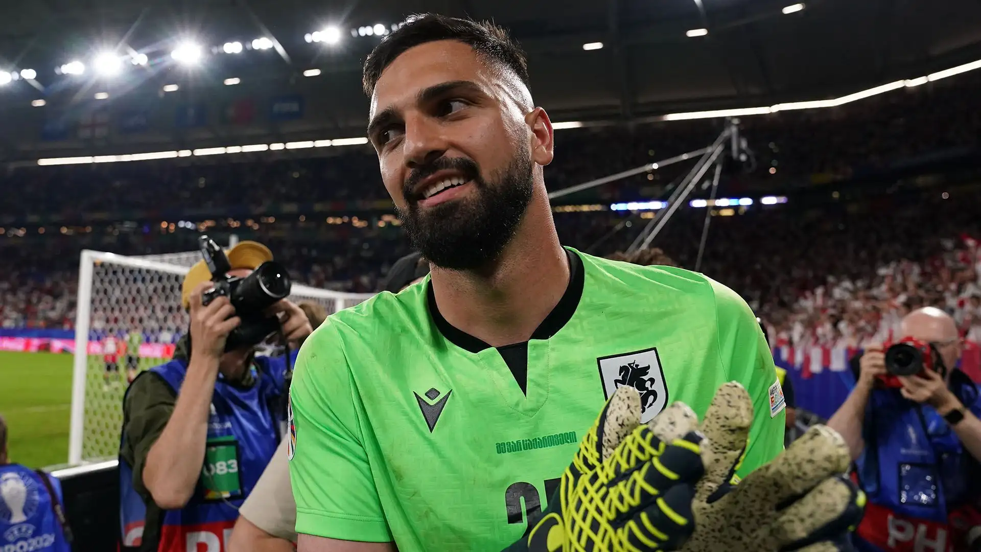 Ora la società è tornata forte sul portiere della Georgia, reduce da una super partita contro il Portogallo
