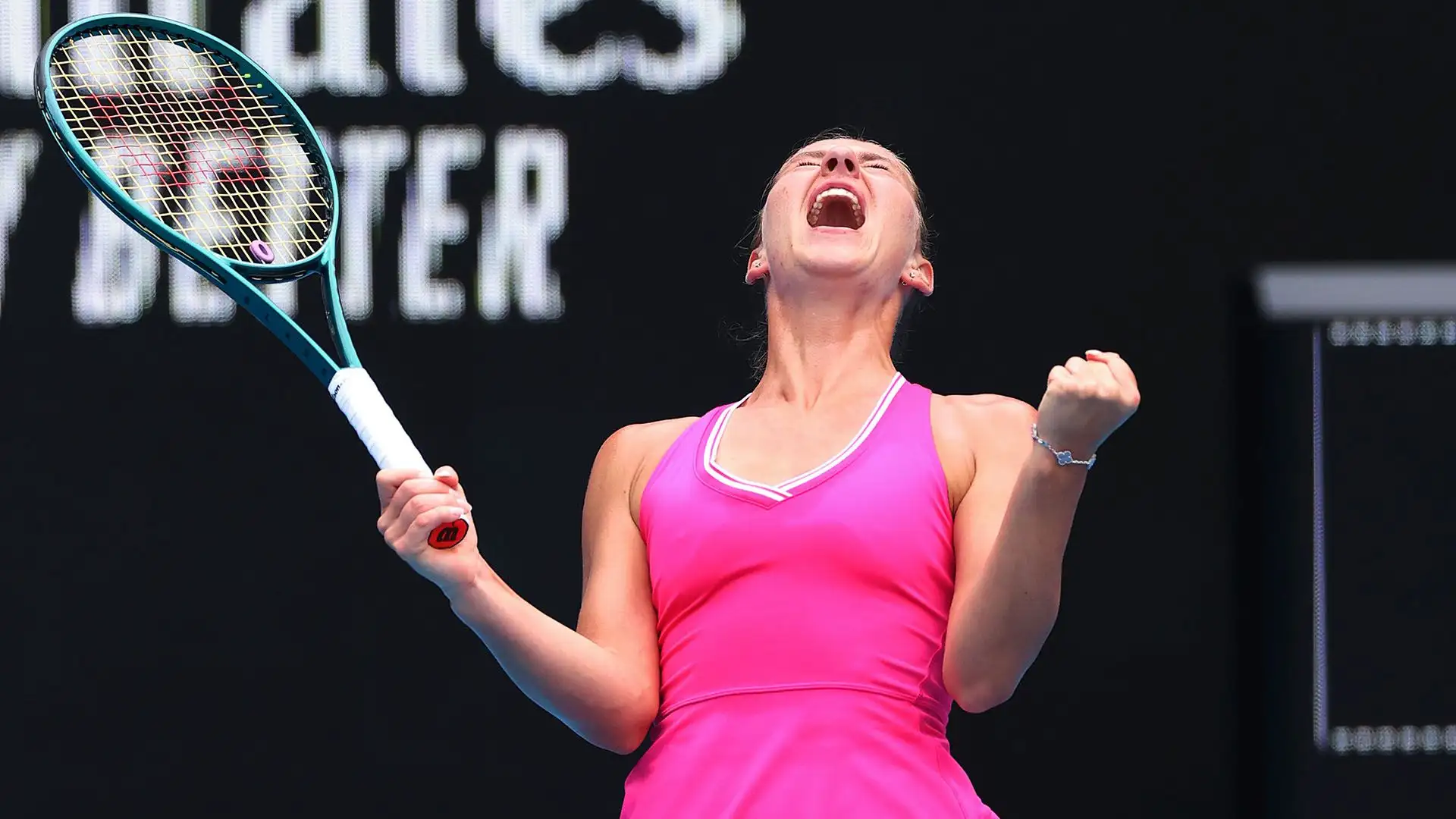 Due settimane fa ha raggiunto il suo best ranking, al numero 16 della classifica WTA