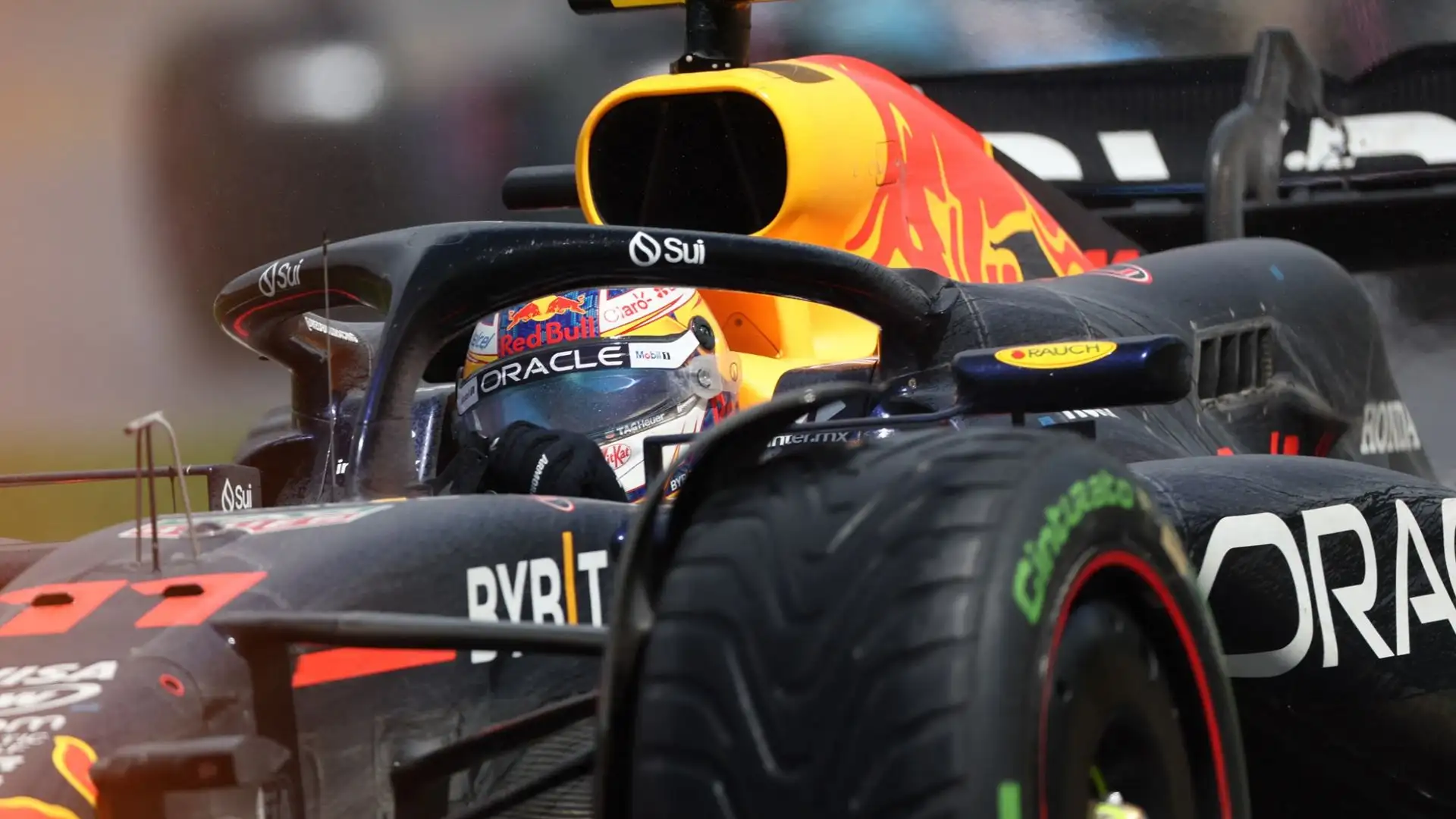Il pilota messicano sabato è stato eliminato in Q1, e domenica non ha concluso la gara a causa di un suo errore