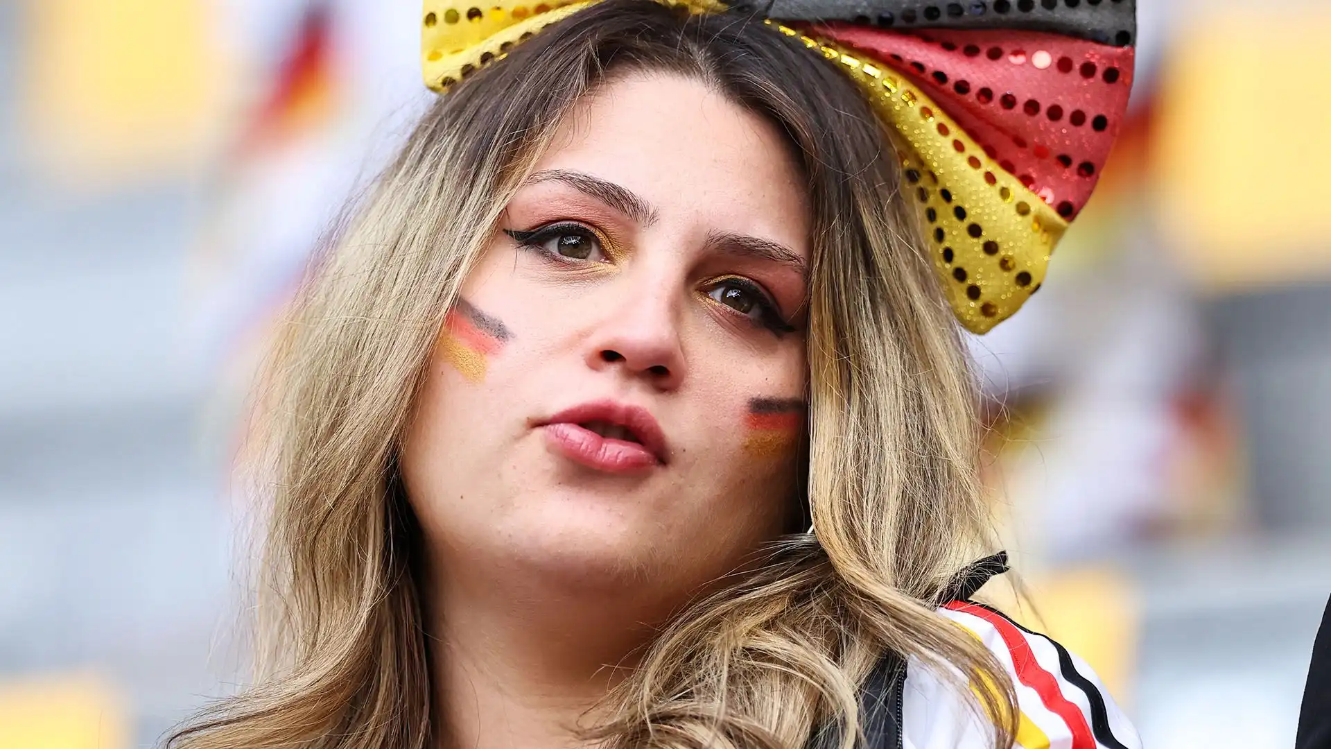 Germania-Scozia, spettacolo anche sugli spalti