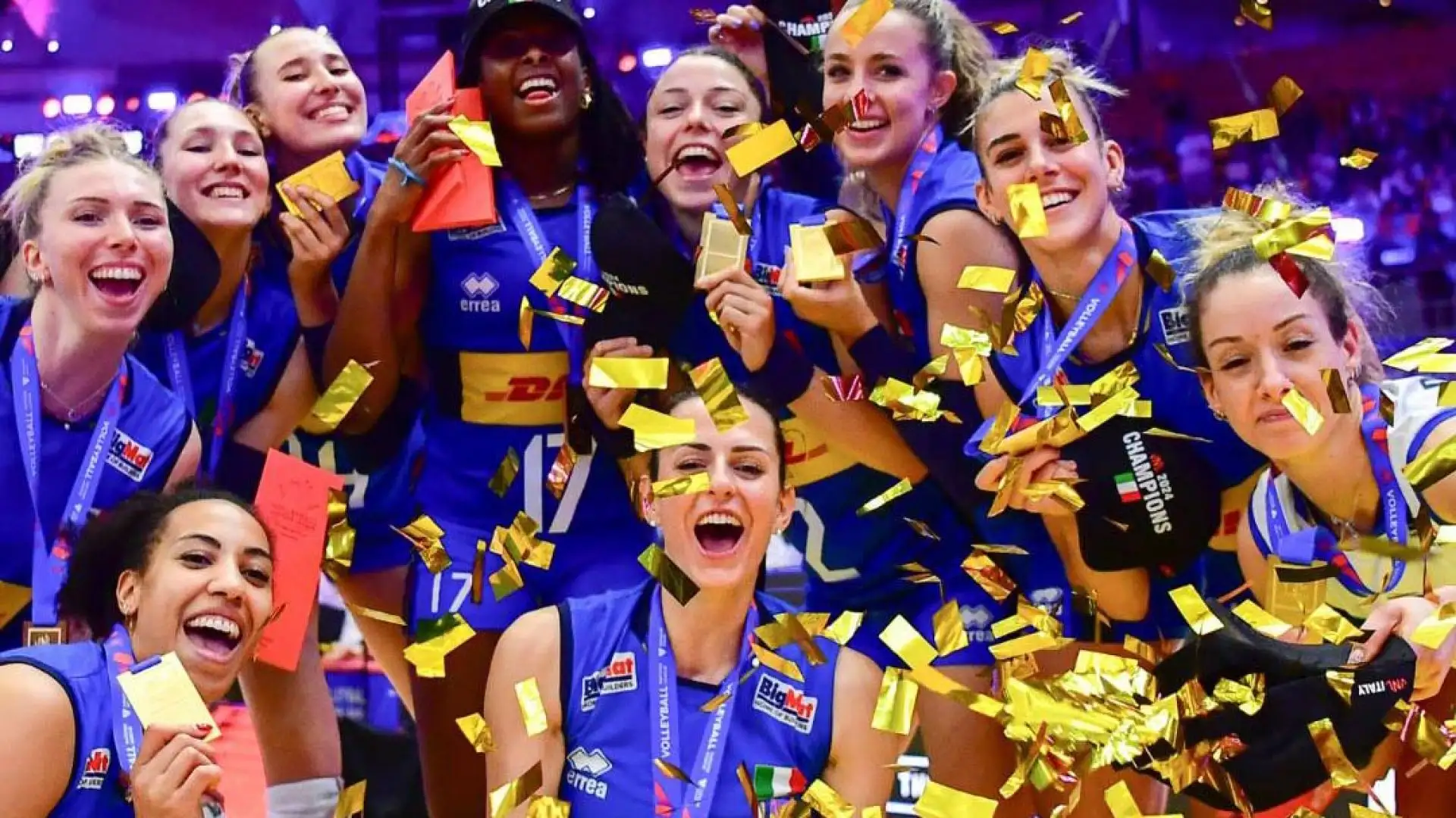 Le ragazze di Julio Velasco hanno battuto in finale il Giappone.
