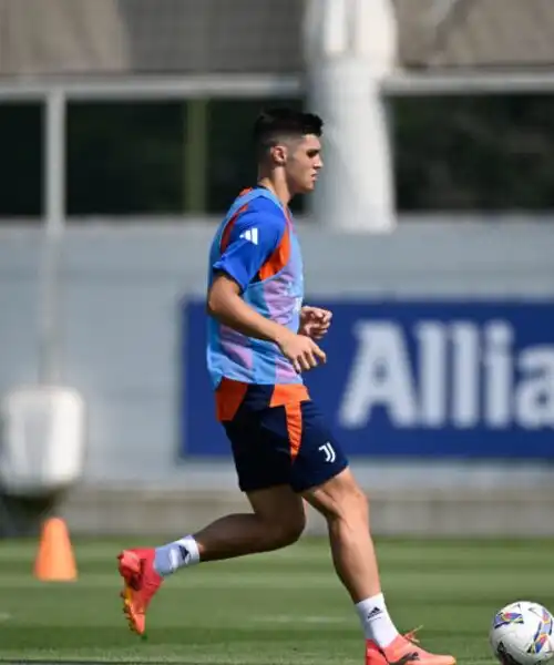 Vasilije Adzic si presenta alla Juventus