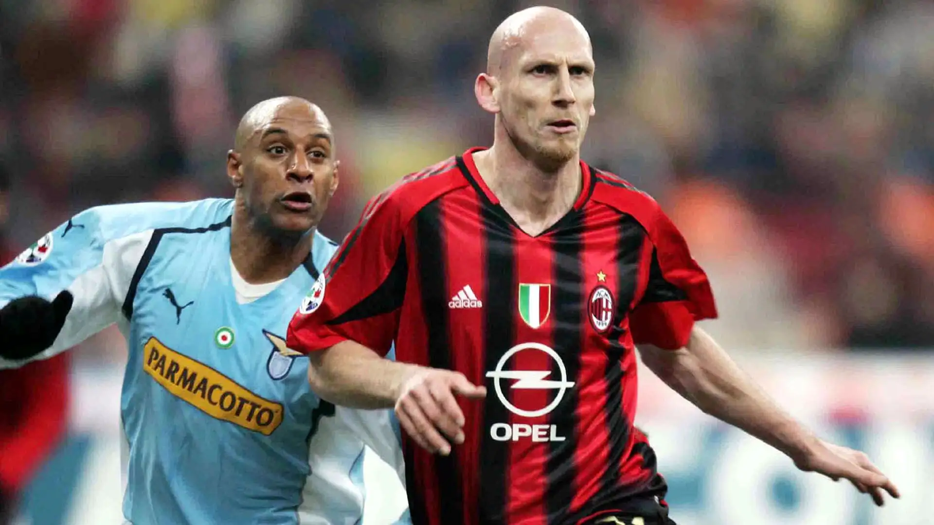 Jaap Stam, grazie anche all'enorme struttura fisica, ha seminato il panico
