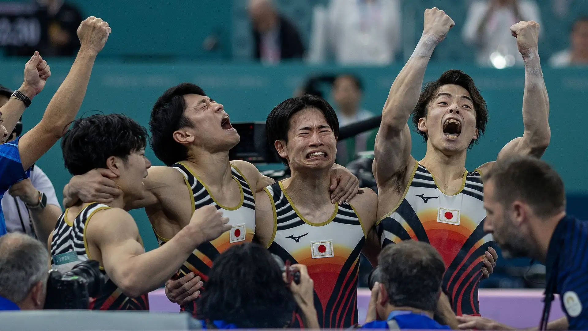 La gioia di Hashimoto soprattutto è stata incontenibile