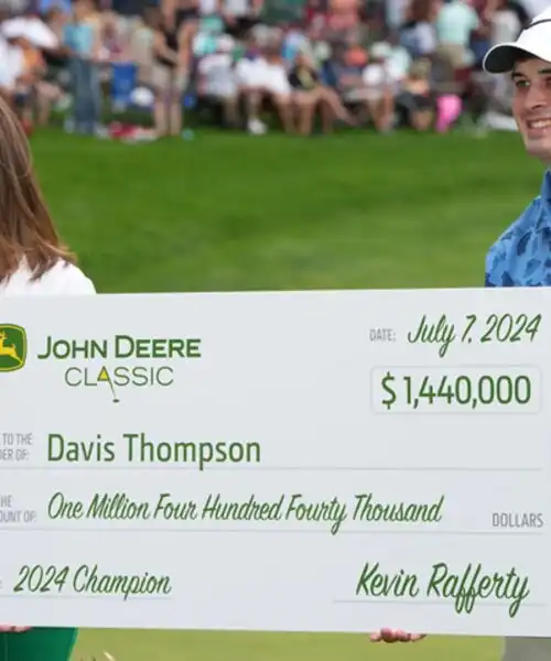Davis Thompson trionfa al John Deere Classic