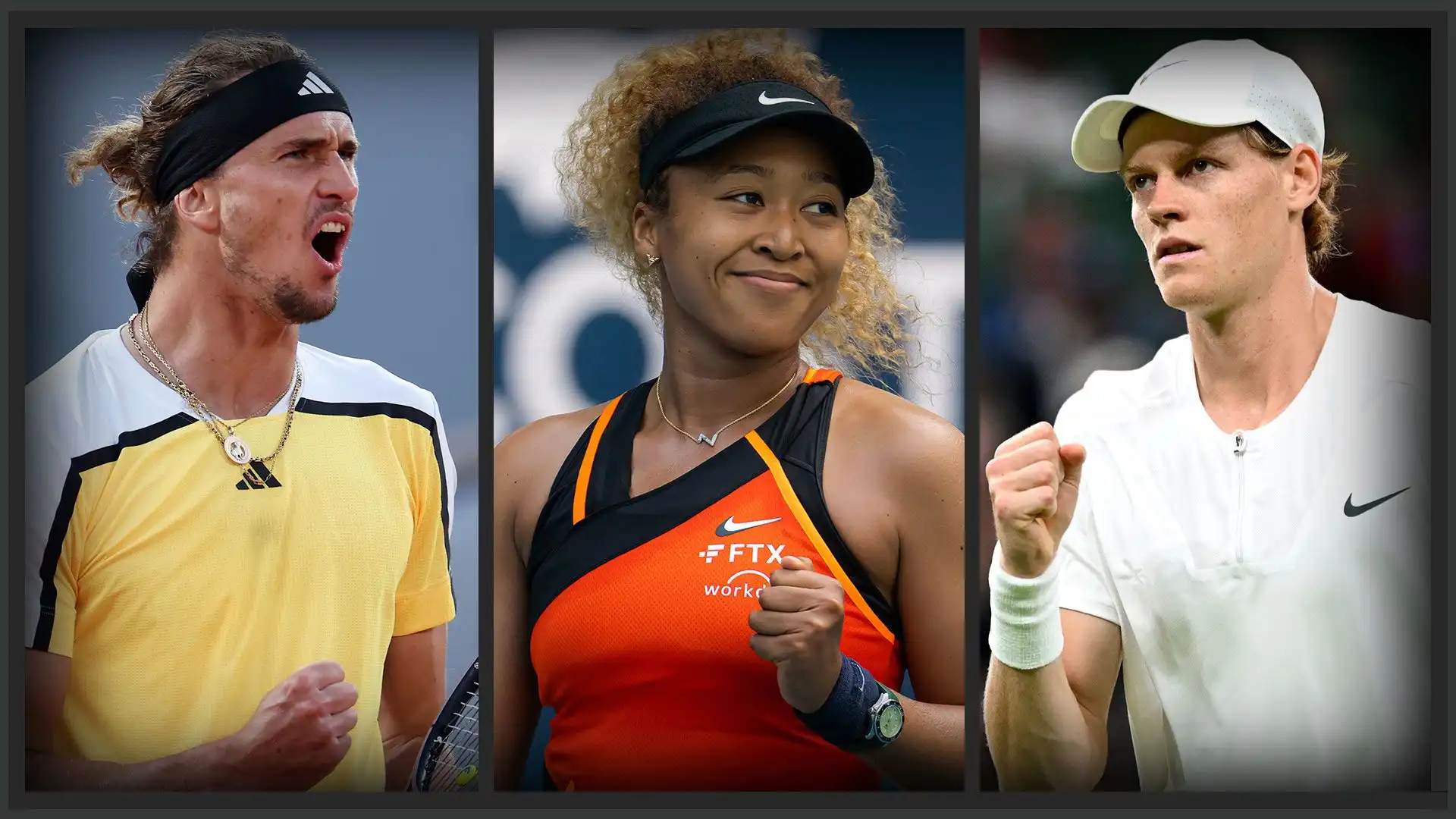Il tennis che vale oro: i 10 giocatori più pagati del 2024 in fotografie (fonte: Sportico)
