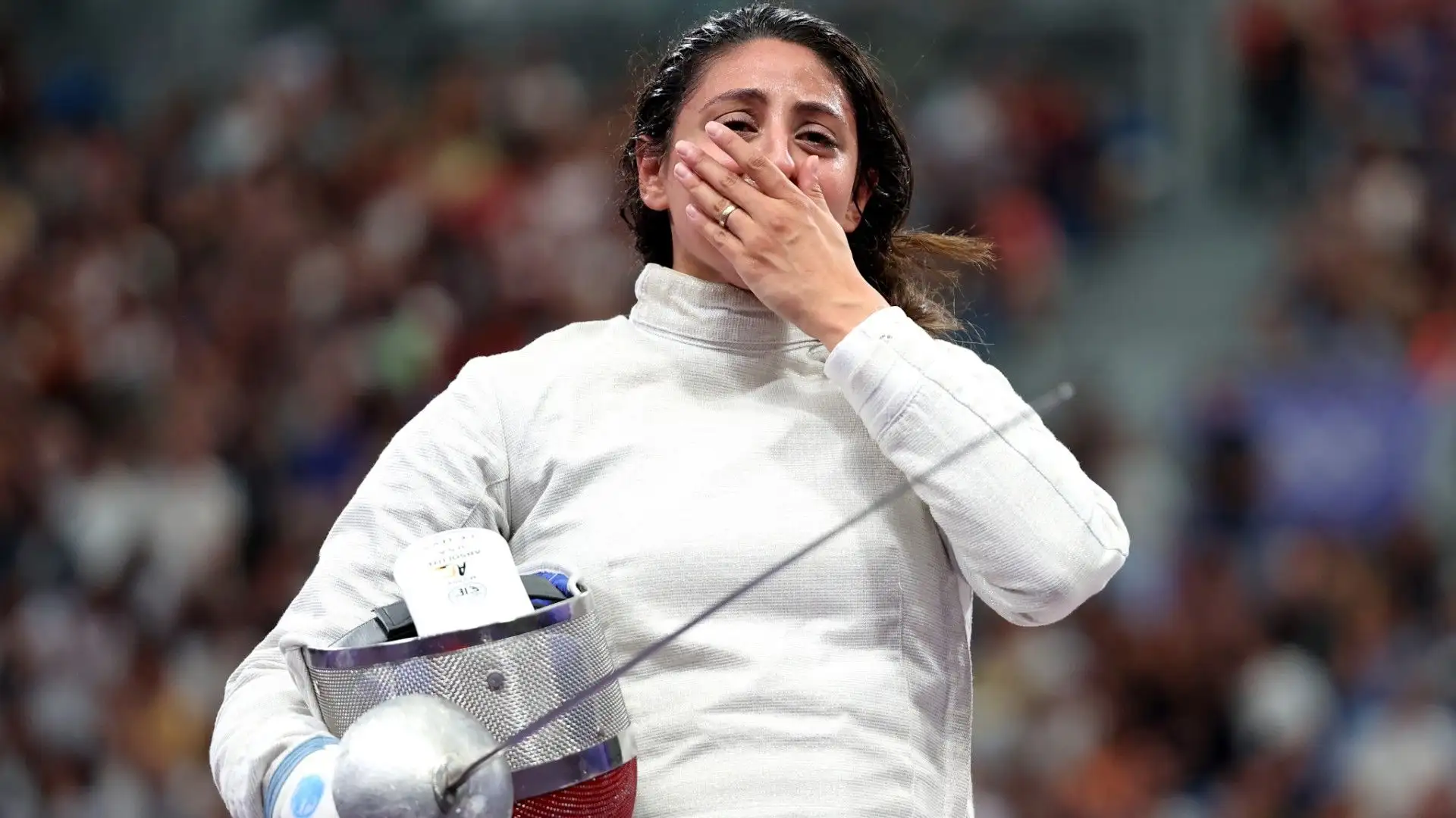 "Ho voluto dimostrare la forza, la perseveranza e l'implacabilità della donna egiziana" ha spiegato

