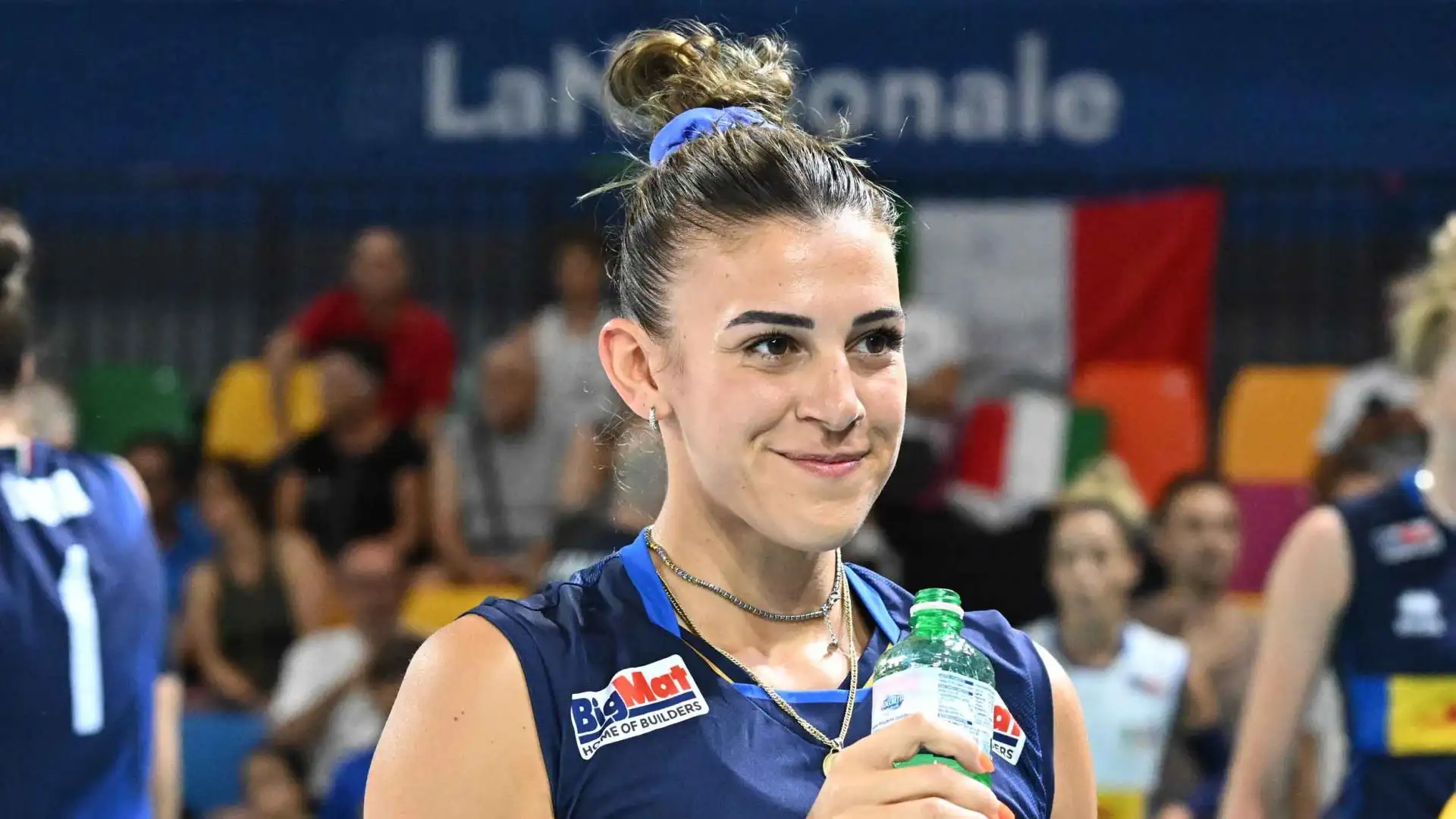 Tanti gli argomenti trattati, a partire dall'oro olimpico.