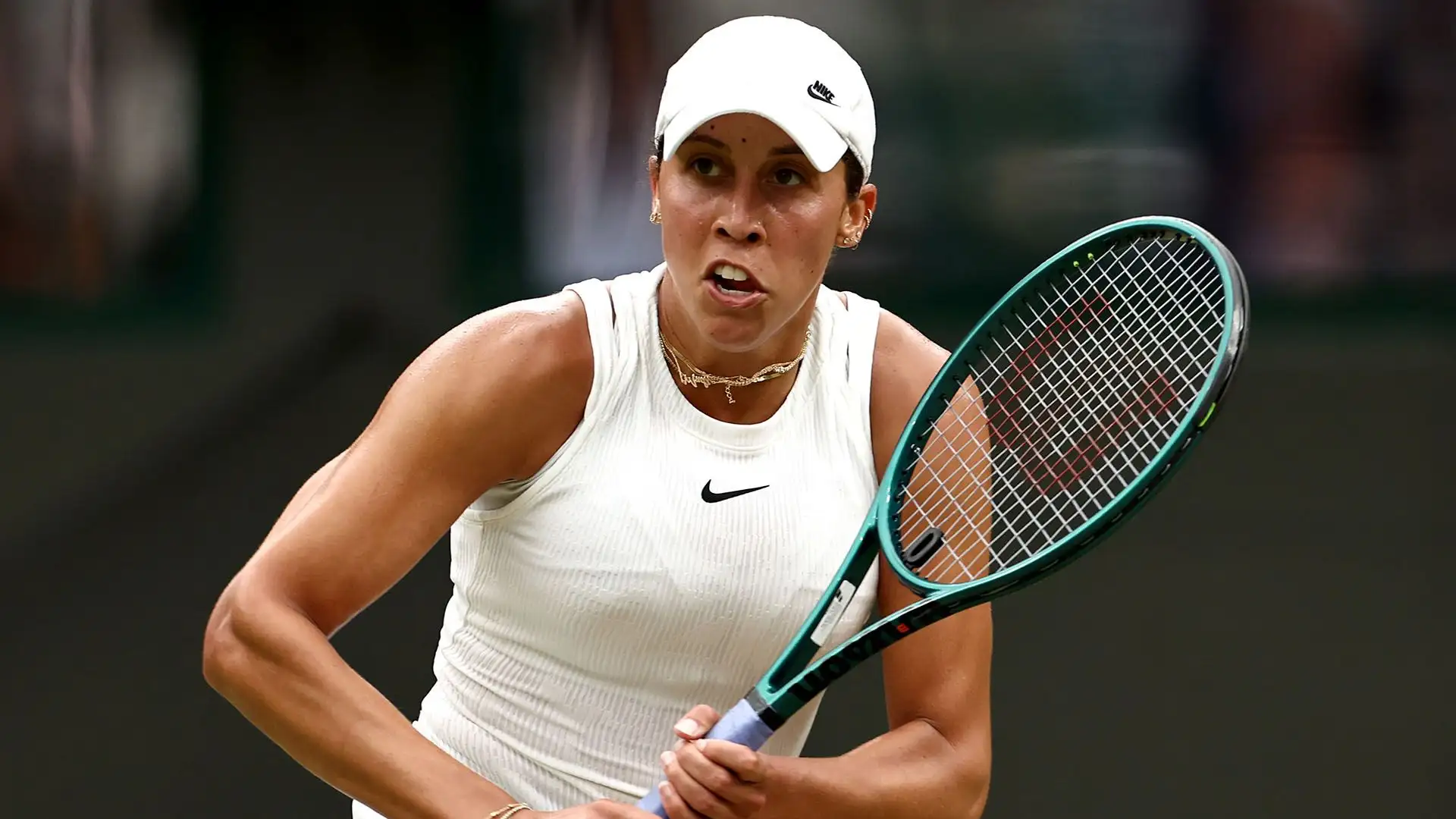 Madison Keys dopo aver perso il primo set ha pareggiato i conti nel secondo.