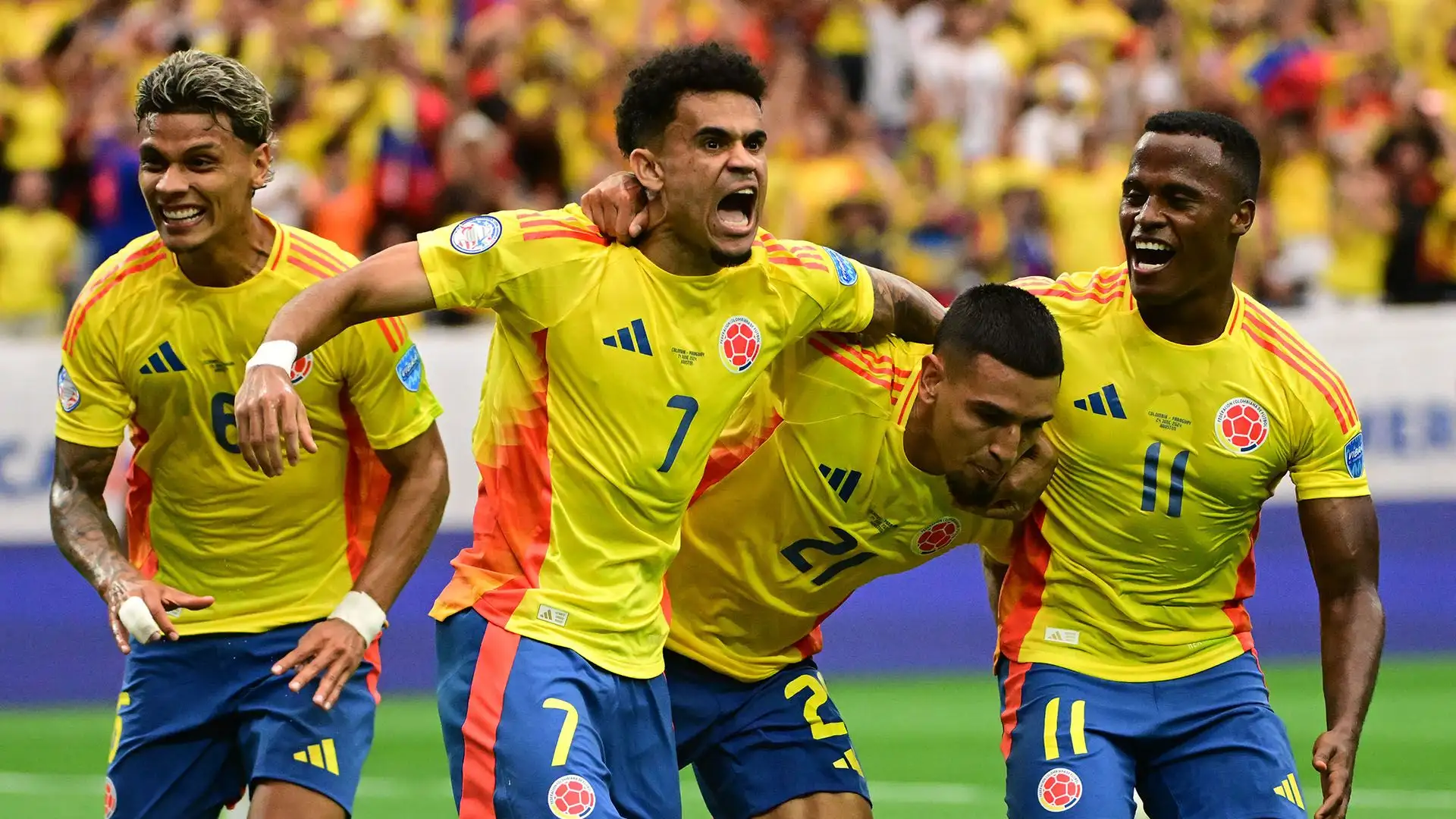 9- La Colombia avanza di 3 posizioni ed è nona a 1727.32 punti
