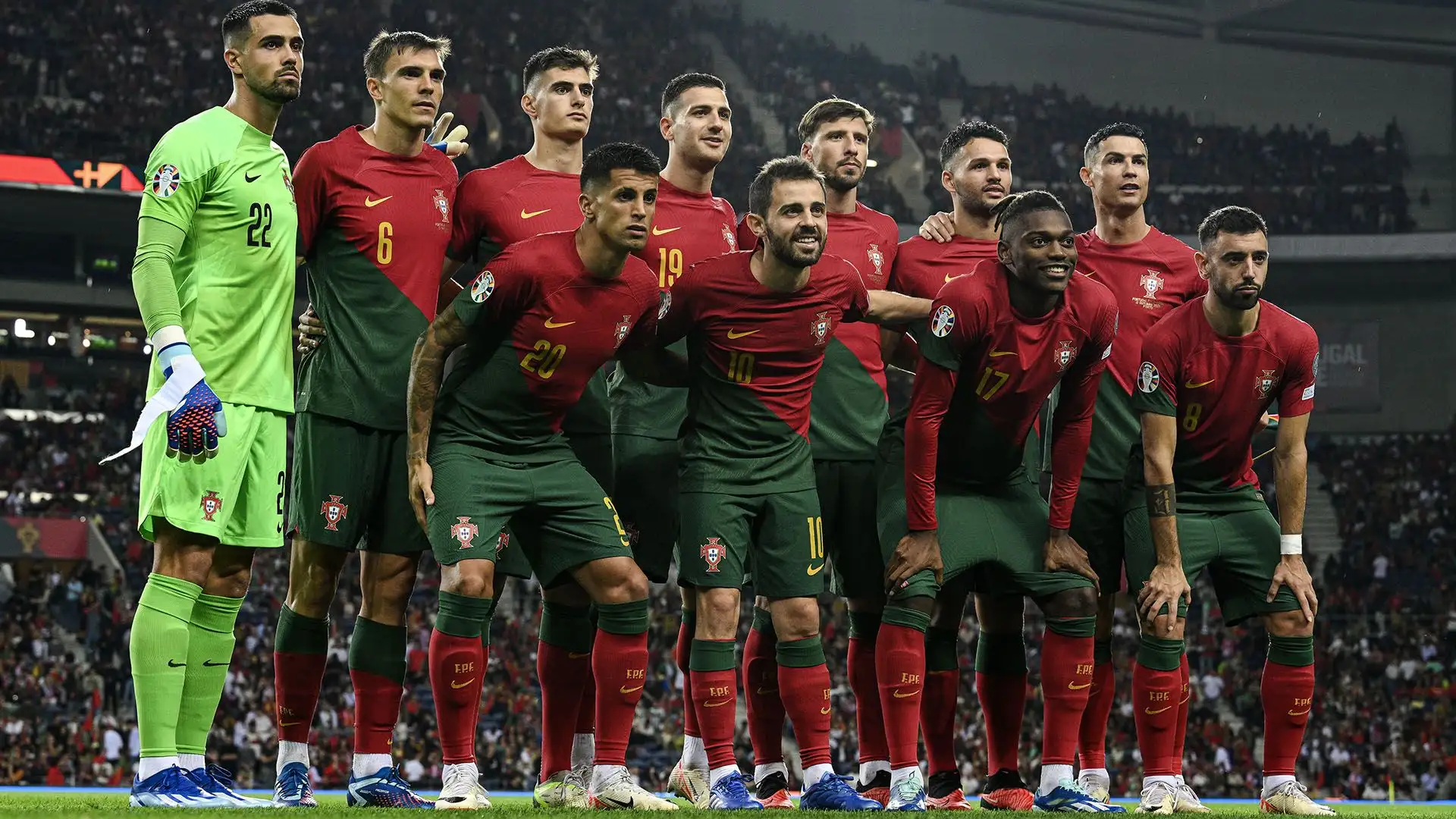 8- Il Portogallo di Cristiano Ronaldo scende di 2 posizioni: 1747.04 punti
