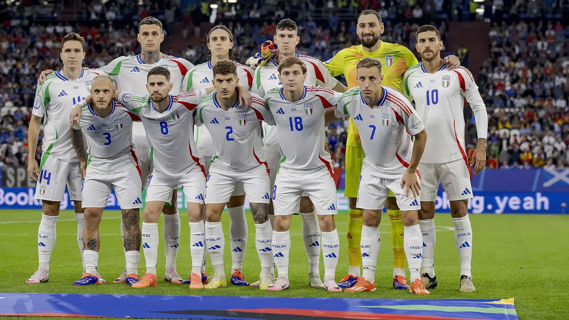 10- Apre la classifica l'Italia con 1714.29 punti
